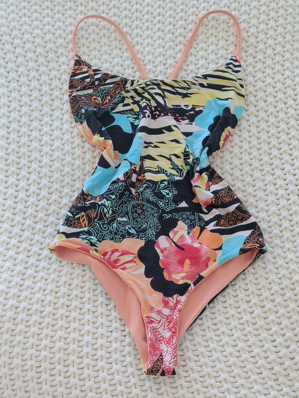 San Lorenzo Reversible One-Piece Swimsuit